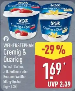 Aldi Nord Weihenstephan Cremig & Quarkig Angebot