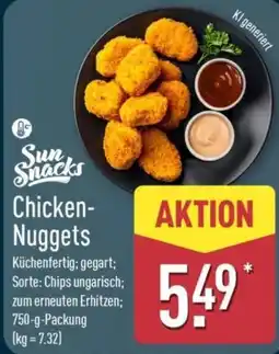 Aldi Nord Sun Snacks Chicken-Nuggets Angebot