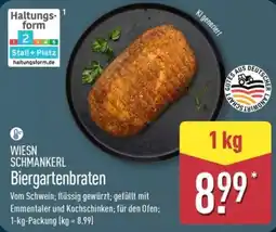 Aldi Nord WIESN SCHMANKERL Biergartenbraten Angebot