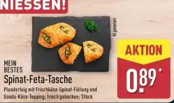 Aldi Nord MEIN BESTES Spinat-Feta-Tasche Angebot