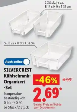 Lidl SILVERCREST Kühlschrank-Organizer/-Set Angebot
