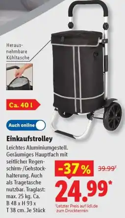 Lidl Einkaufstrolley Angebot