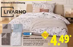 Lidl LIVARNO Mikrofaser-Satin-Bettwäsche Angebot