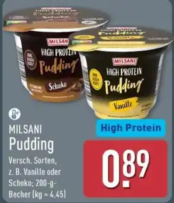 Aldi Nord MILSANI Pudding Angebot