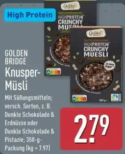 Aldi Nord GOLDEN BRIDGE Knusper-Müsli Angebot