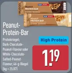 Aldi Nord Riegel Peanut-Protein-Bar Angebot