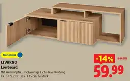 Lidl LIVARNO Lowboard Angebot