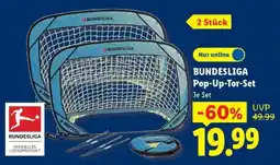 Lidl BUNDESLIGA Pop-Up-Tor-Set Angebot