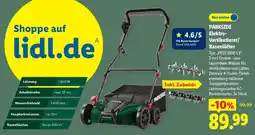 Lidl PARKSIDE Elektro-Vertikutierer/Rasenlüfter Angebot