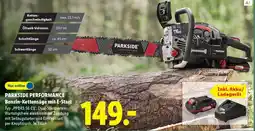 Lidl PARKSIDE PERFORMANCE Benzin-Kettensäge mit E-Start Angebot
