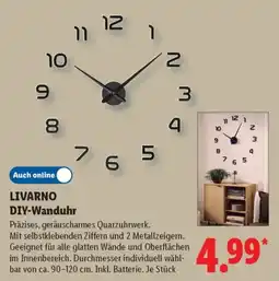 Lidl LIVARNO DIY-Wanduhr Angebot