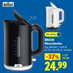 Lidl BRAUN Wasserkocher Angebot