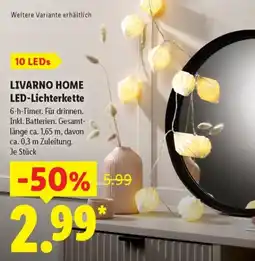 Lidl LIVARNO HOME LED-Lichterkette Angebot