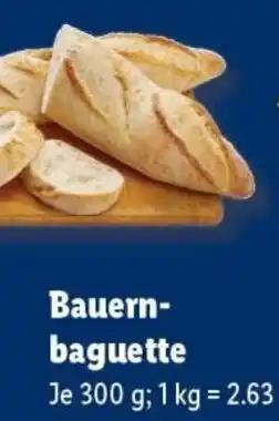 Lidl Bauern-baguette Angebot
