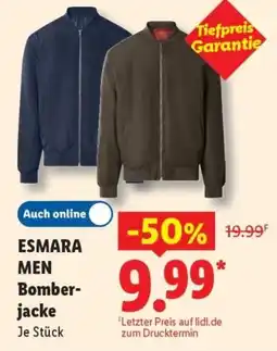 Lidl ESMARA MEN Bomberjacke Angebot