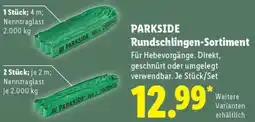 Lidl PARKSIDE Rundschlingen-Sortiment Angebot