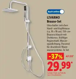 Lidl LIVARNO Brause-Set Angebot