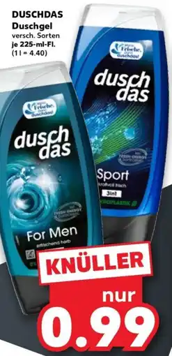 Kaufland DUSCHDAS Duschgel Angebot