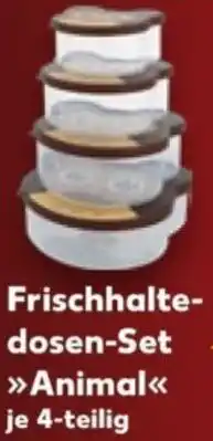 Kaufland Frischhaltedosen-Set Animal Angebot
