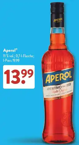 Aldi Süd Aperol Angebot