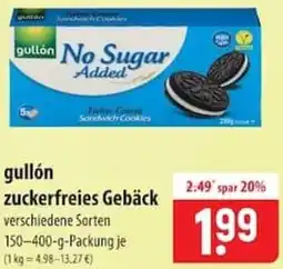 Famila Nord Ost gullón zuckerfreies Gebäck Angebot