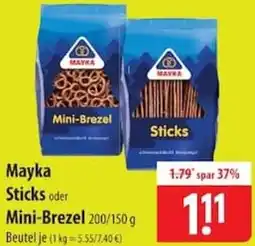 Famila Nord Ost Mayka Sticks oder Mini-Brezel Angebot