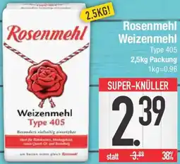E-Center Rosenmehl Weizenmehl Angebot