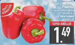E-Center Paprika Angebot