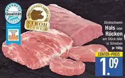 E-Center Strohschwein Hals oder Rücken Angebot