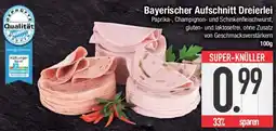 E-Center Bayerischer Aufschnitt Dreierlei Angebot
