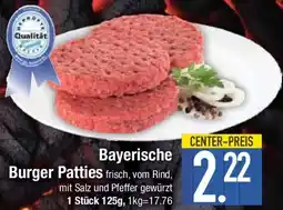 E-Center Bayerische Burger Patties Angebot