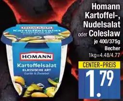 E-Center Homann Kartoffel, Nudelsalat oder Coleslaw Angebot