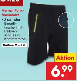Netto Marken-Discount Herren Funktionshort Angebot