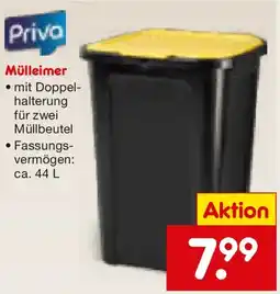 Netto Marken-Discount Priva Mülleimer Angebot