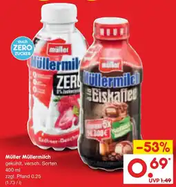 Netto Marken-Discount Müller Müllermilch Angebot