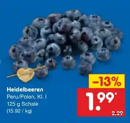 Netto Marken-Discount Heidelbeeren Angebot