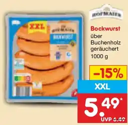 Netto Marken-Discount Bockwurst Angebot