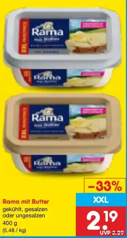 Netto Marken-Discount Rama mit Butter Angebot