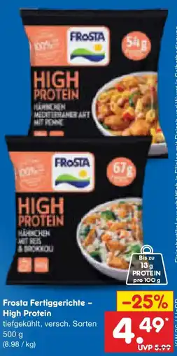 Netto Marken-Discount Frosta Fertiggerichte - High Protein Angebot