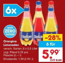 Netto Marken-Discount Orangina Limonaden Angebot