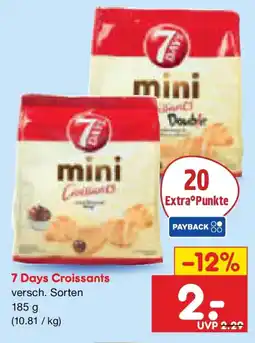 Netto Marken-Discount 7 Days Croissants Angebot