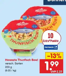 Netto Marken-Discount Hawesta Thunfisch Bowl Angebot