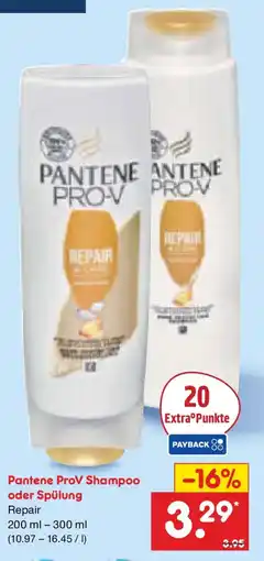 Netto Marken-Discount Pantene ProV Shampoo oder Spülung Repair Angebot
