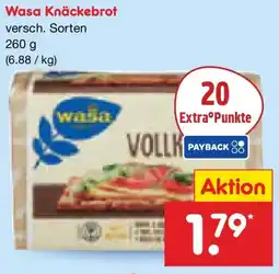Netto Marken-Discount Wasa Knäckebrot Angebot