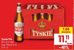 Netto Marken-Discount Tyskie Pils Angebot