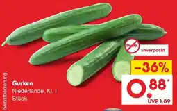 Netto Marken-Discount Gurken Angebot