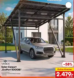 Netto Marken-Discount VESKA Solar-Carport EcoPort 5000Bi Angebot