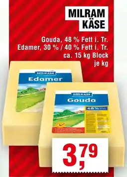 EDEKA Foodservice Milram Käse Angebot
