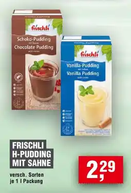 EDEKA Foodservice Frischli H-Pudding mit Sahne Angebot