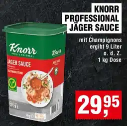 EDEKA Foodservice Knorr Professional Jäger Sauce Angebot